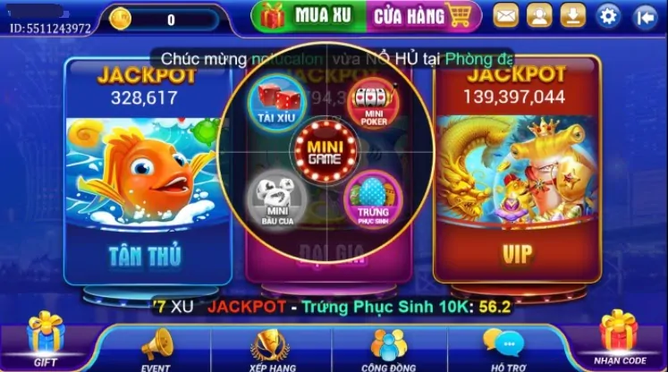 Game siêu chất Săn hũ 777