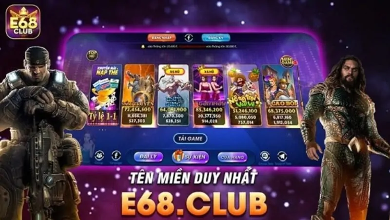 Cổng game E6868 Club