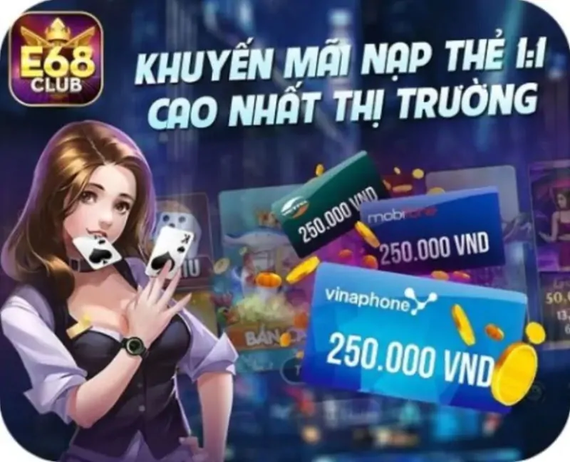 Nạp thẻ E6868 Club