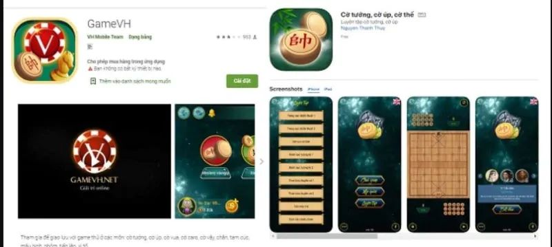 Phiên bản GameVH net mobile