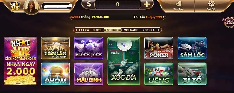 Game bài Nhat vip