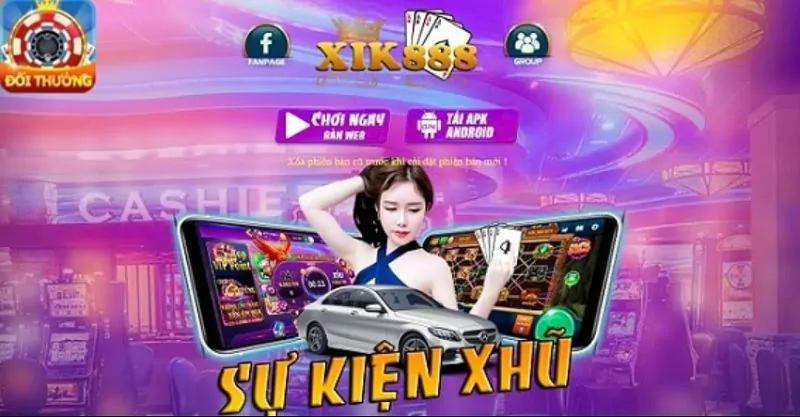 Giao diện Game xik888