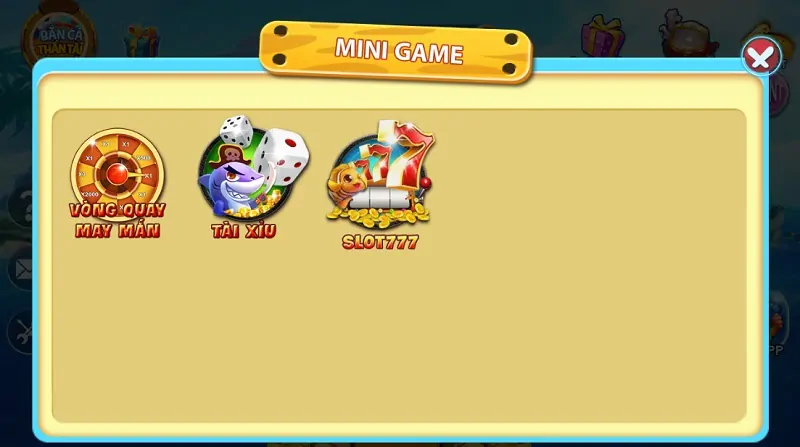 Minigame Ban Cá Thần Tài