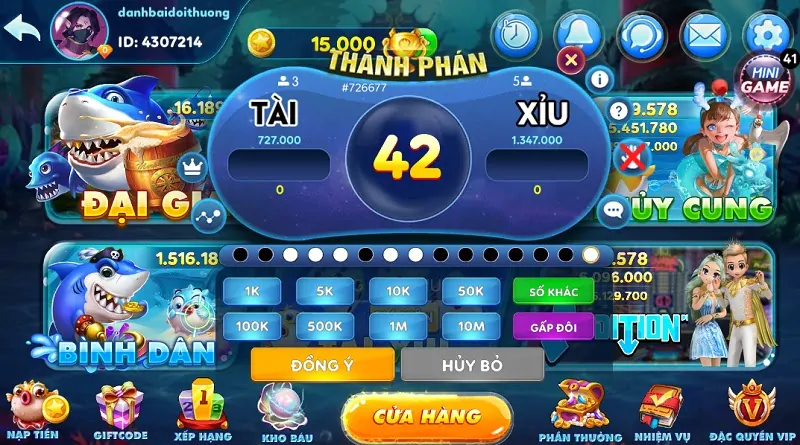 Minigame Bắn Cá Tài Lôc