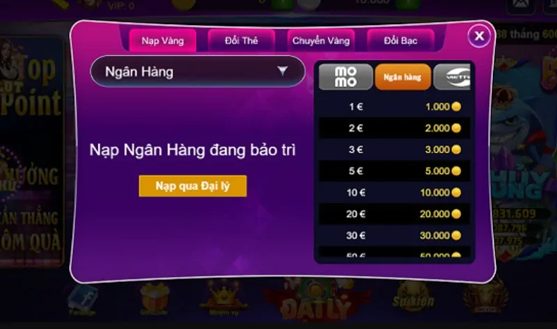 Nạp tiền Game xik888