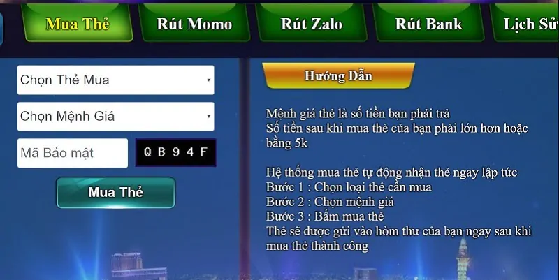 Nạp tiền PlayCoc