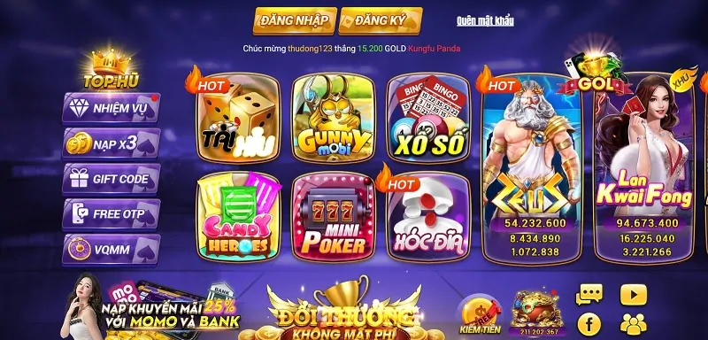 Hệ thống game Mix79