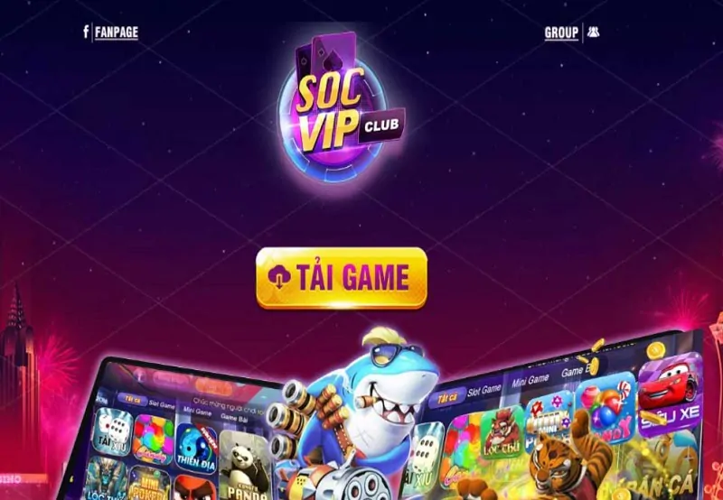 Tải game bài Socvip