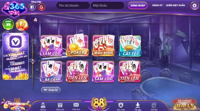 Game bài G365 Club