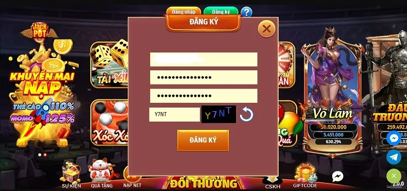 Đăng ký Net79