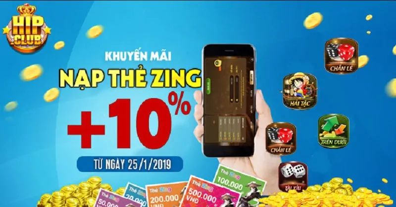 Khuyến mãi HIP CLUB