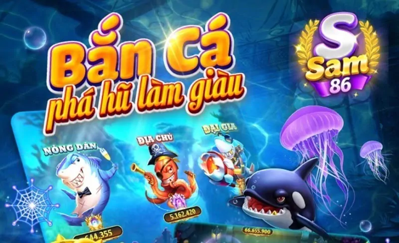 Slots game Bắn Cá Sam86 Vip