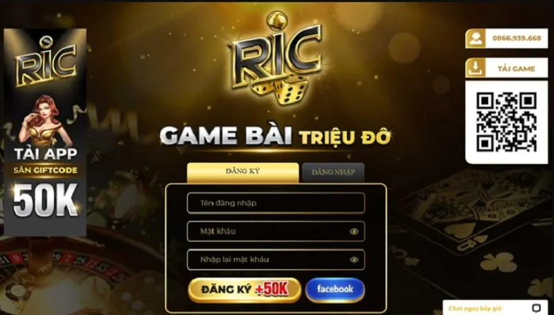 Đăng ký Ric Win
