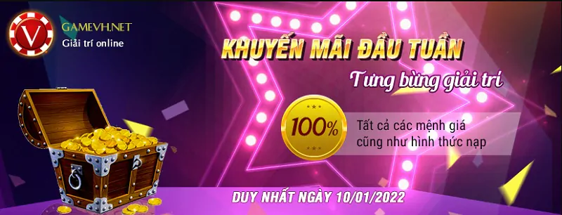 Khuyến mãi GameVH net