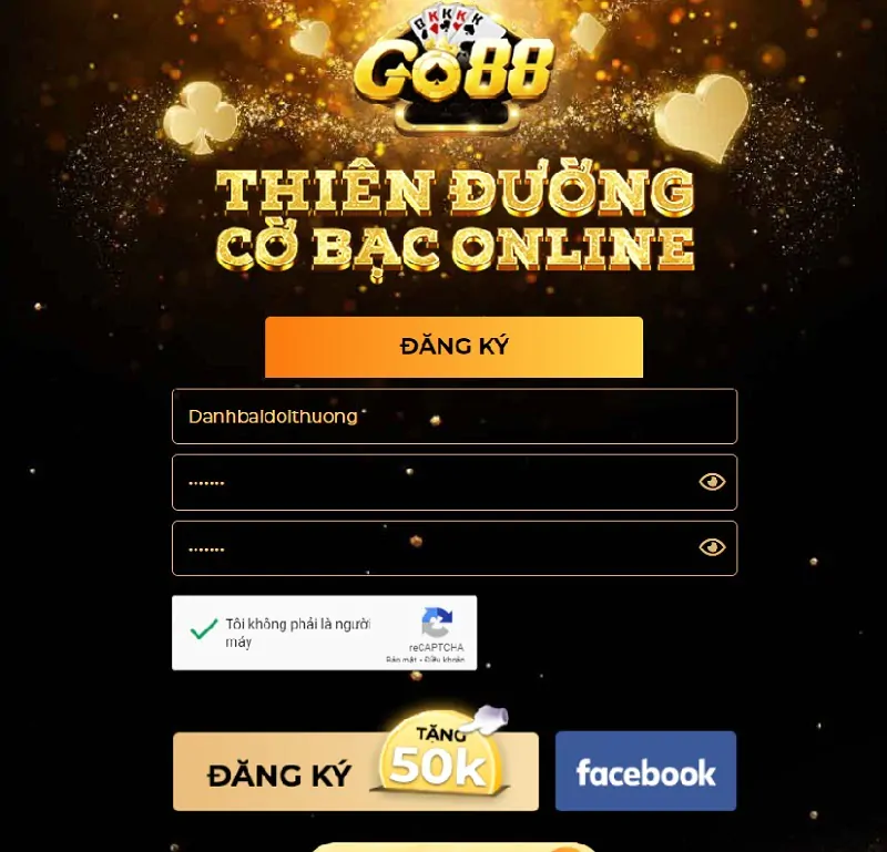 Đăng ký nhận Giftcode Go88