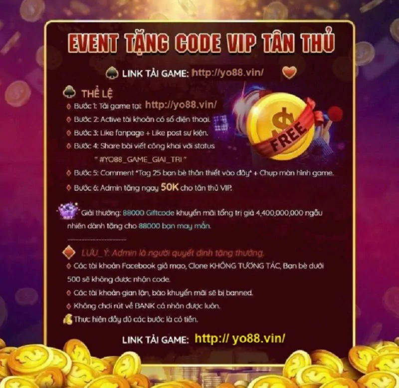 Trở thành hội viên Yo88