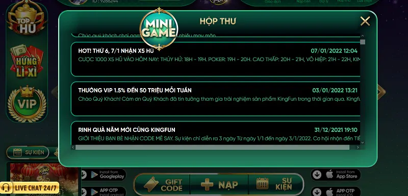 Săn Giftcode Maxvip