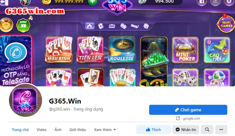 Chia sẻ bài viết giftcode G365 Win