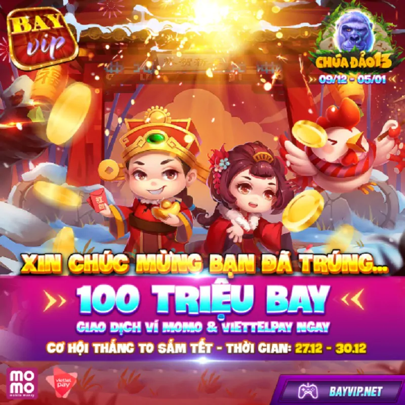 Đua top nhận giftcode BayVip