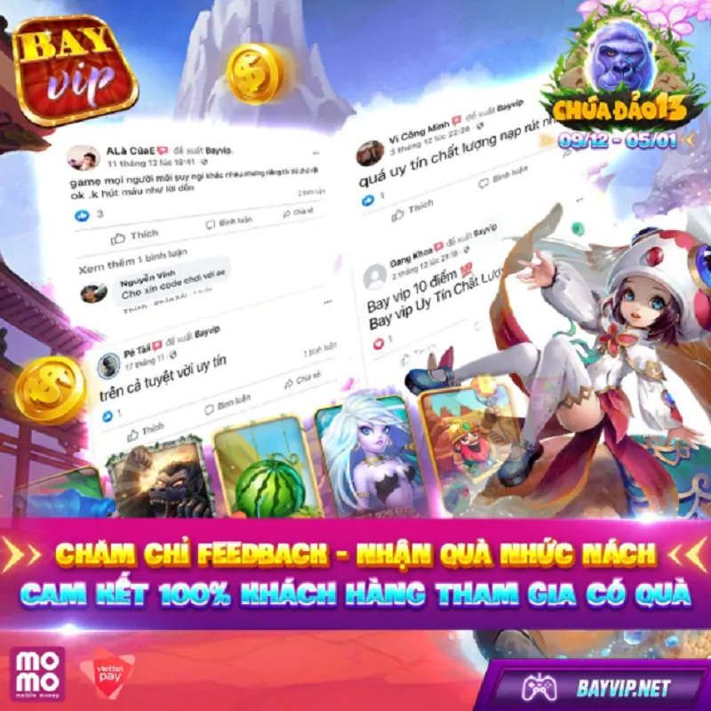 Đăng bài nhận Giftcode BayVip