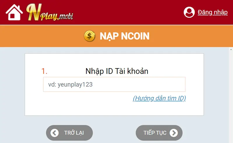 Nạp tiền NPlay