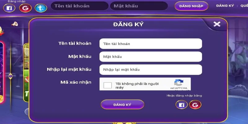 Đăng ký tài khoản cá nhân siêu nhanh tại Bet99 Vin