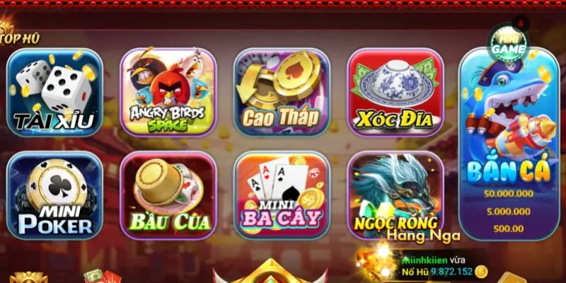 Hệ thống sản phẩm game bài đổi thẻ đa dạng, độc đáo