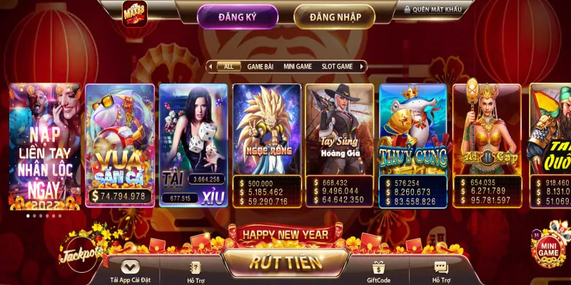 Kho game đồ sộ của Max88 Vin