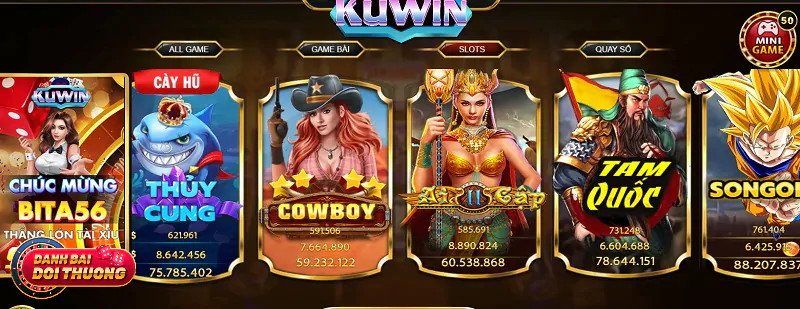 Kho game sở hữu rất nhiều thể loại game đặc sắc