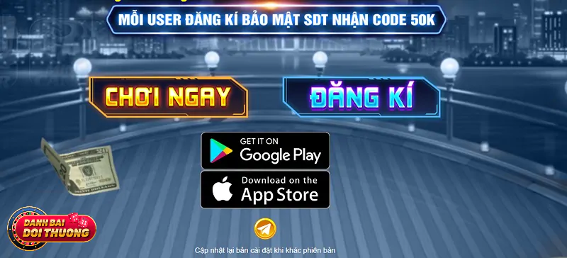 Link truy cập và tải cổng game bài về các hệ điều hành iOS, APK