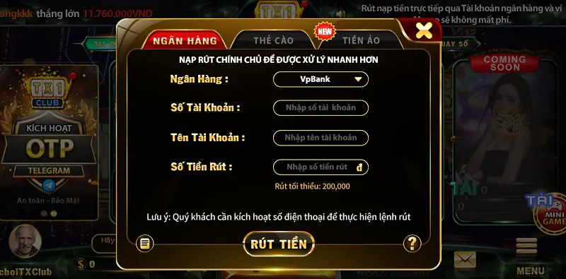 Những cách thức thực hiện rút tiền cá cược tại sân chơi