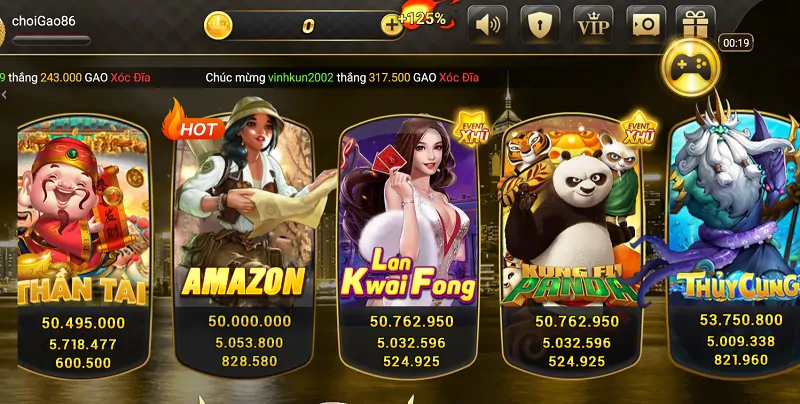 Đầu game nổ hũ khủng dành cho người chơi 2023