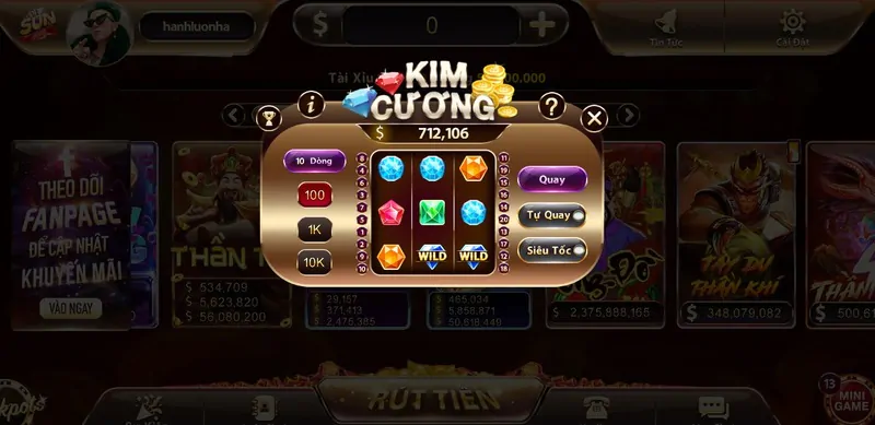 Game đổi thưởng kim cương Sunwin: Săn quà khủng không giới hạn