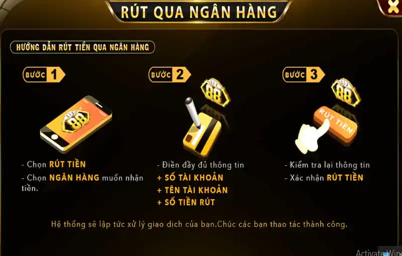 Rút tiền Go88 2022 và 2023 - Phiên bản mới có gì đặc biệt?